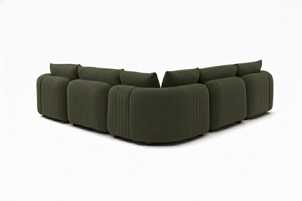 The Bayshore 5 Seater L Shape