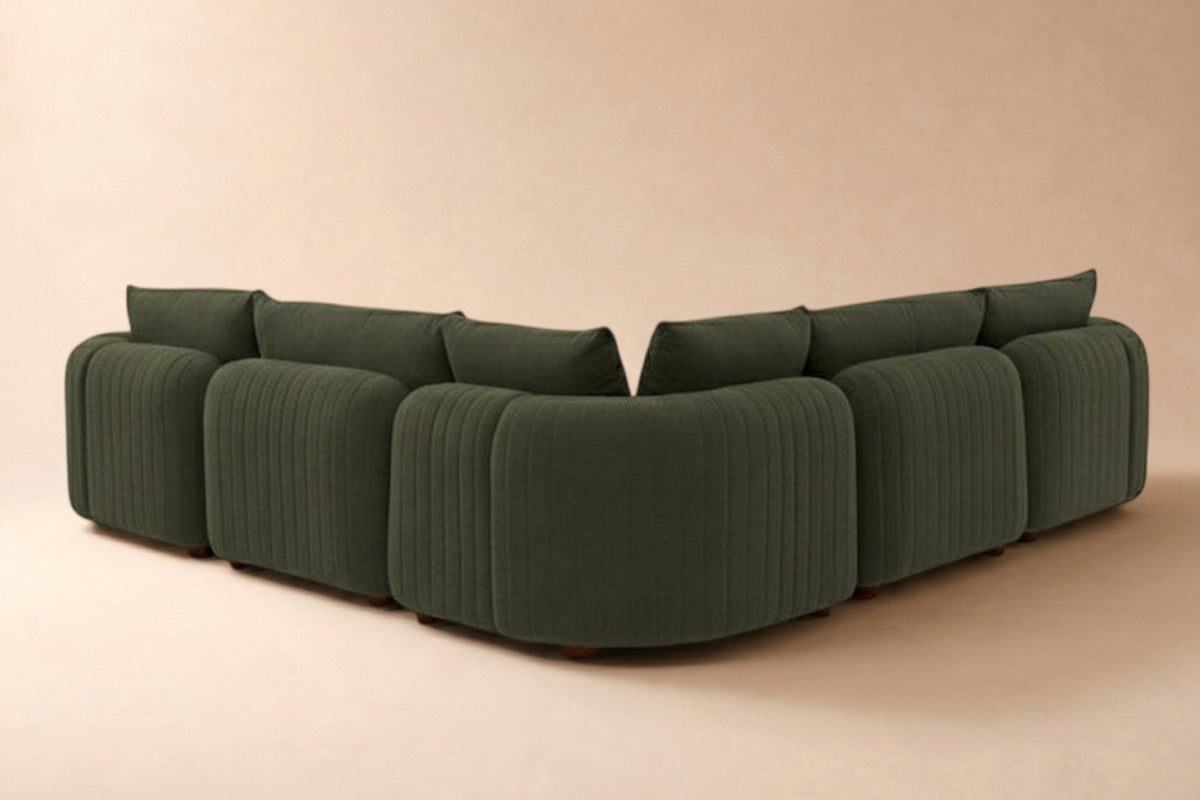Bayshore 5 Seater L Shape