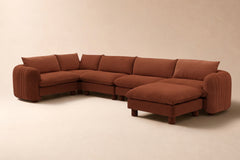 Bayshore 5 Seater L Shape + Ottoman