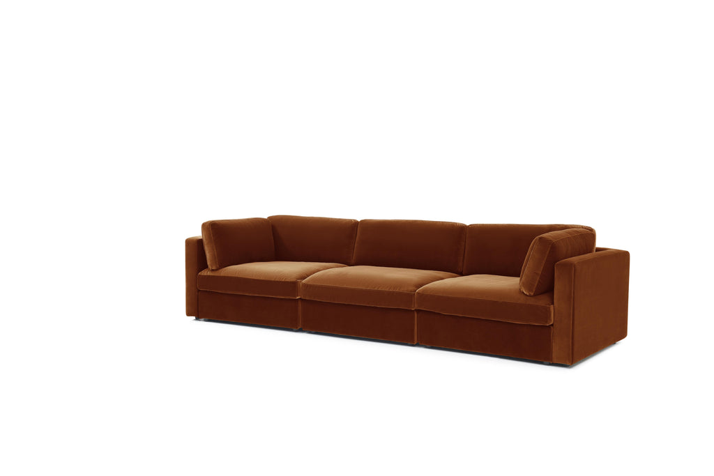 The Halo 3 Seater modular sofa in Miami living room

