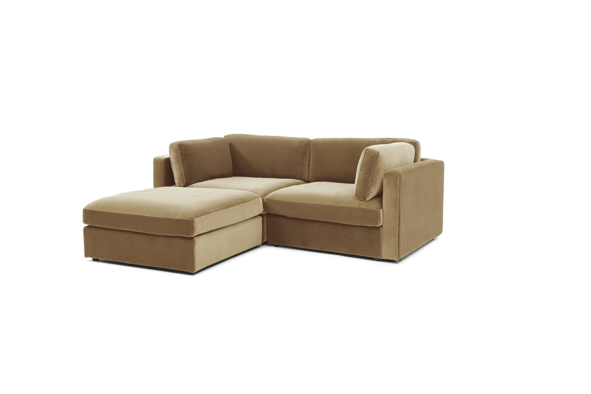 Designer Halo 2 Seater with elegant fabric finish

