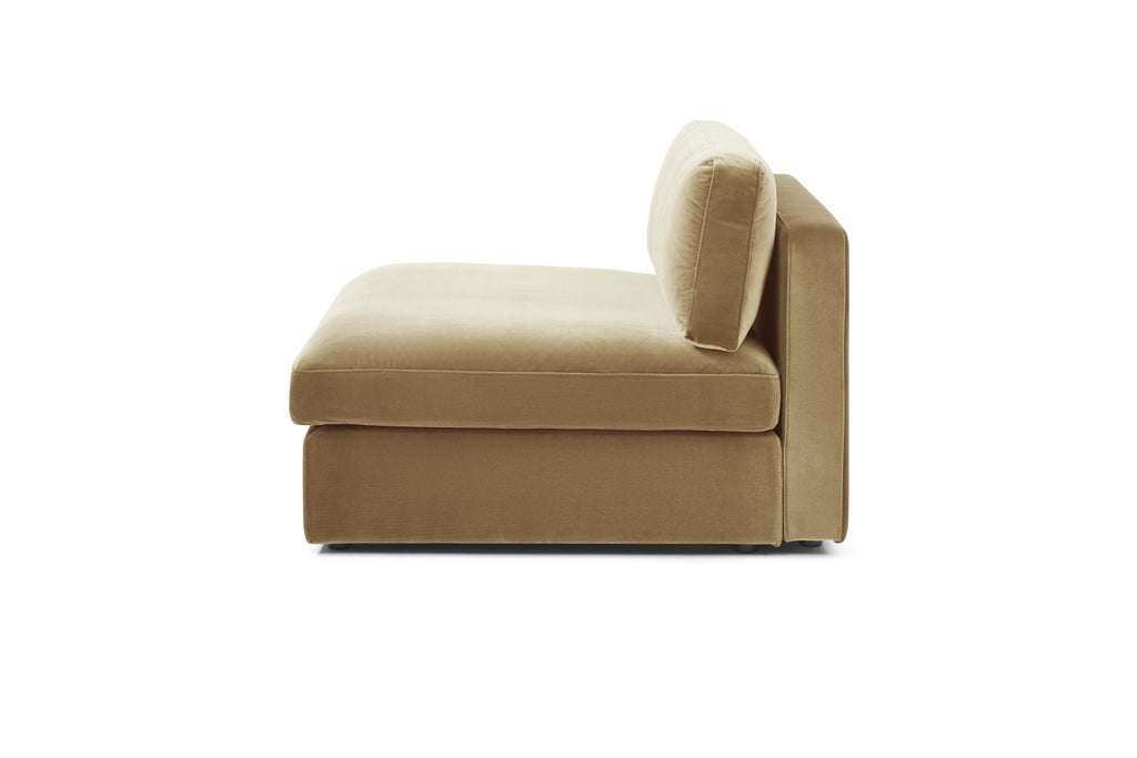 Designer ottoman as part of Halo 5 Seater modular setup

