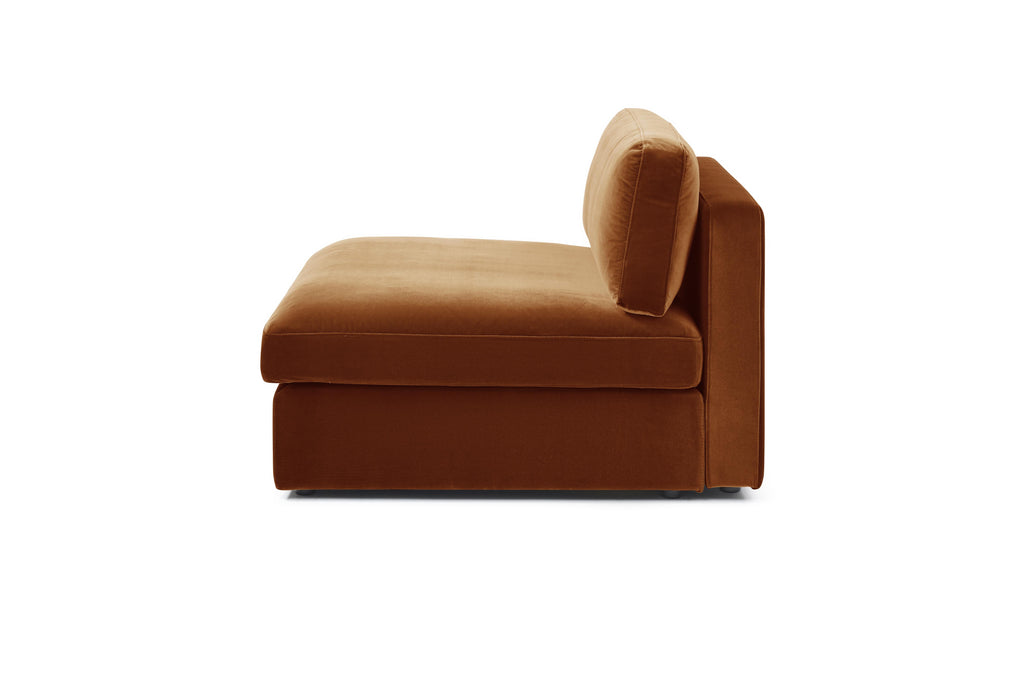 Elegant ottoman complementing the Halo 5 Seater


