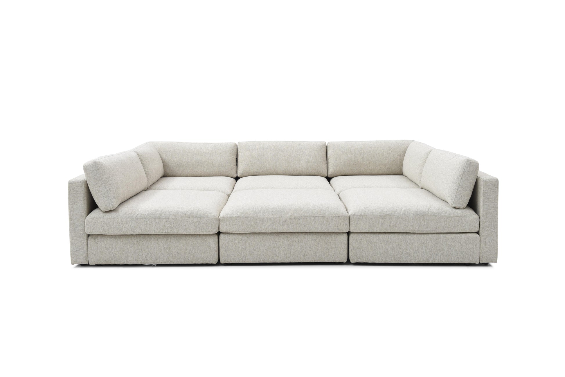 The Halo 3-seater in light-filled Florida room


