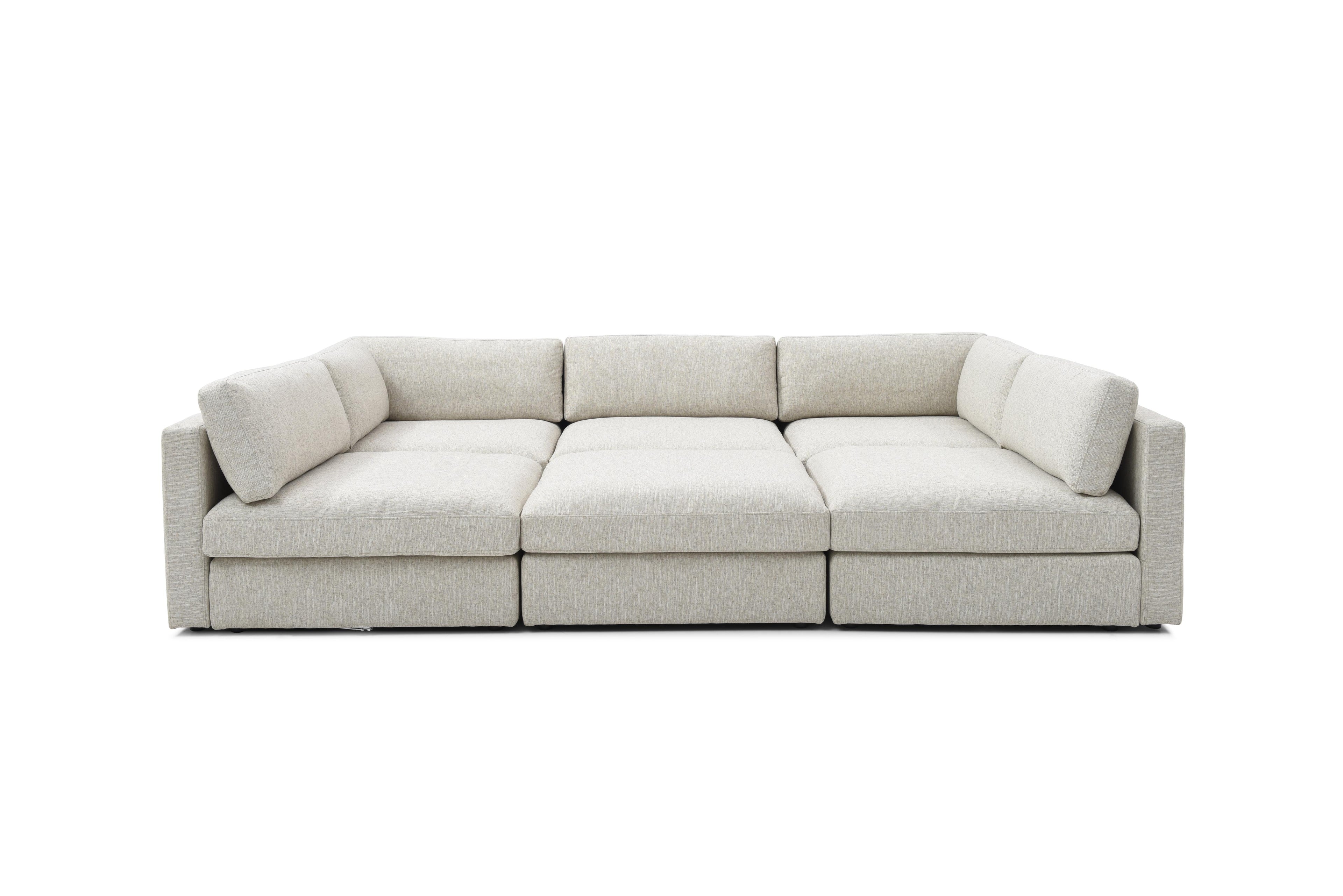 The Halo 3-seater in light-filled Florida room

