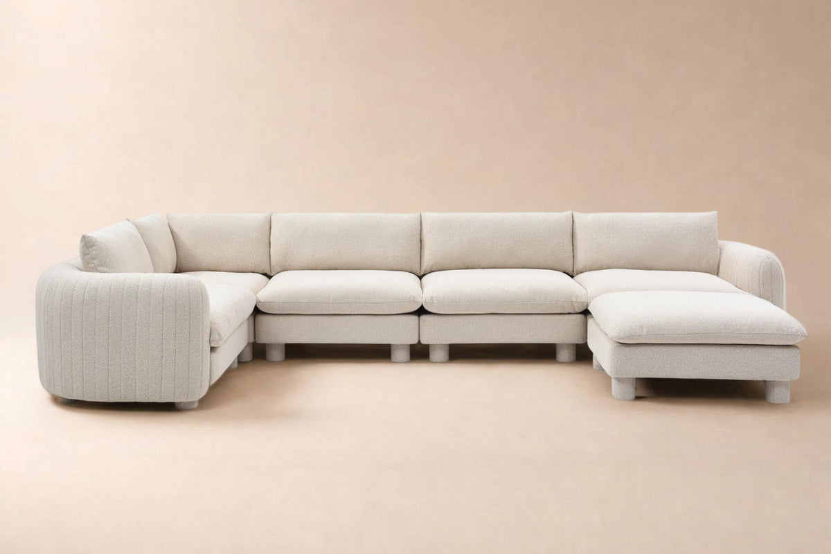 Large premium sofa for family spaces in Florida