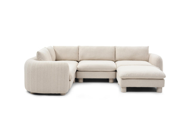 The Bayshore 4 Seater L Shape + Ottoman