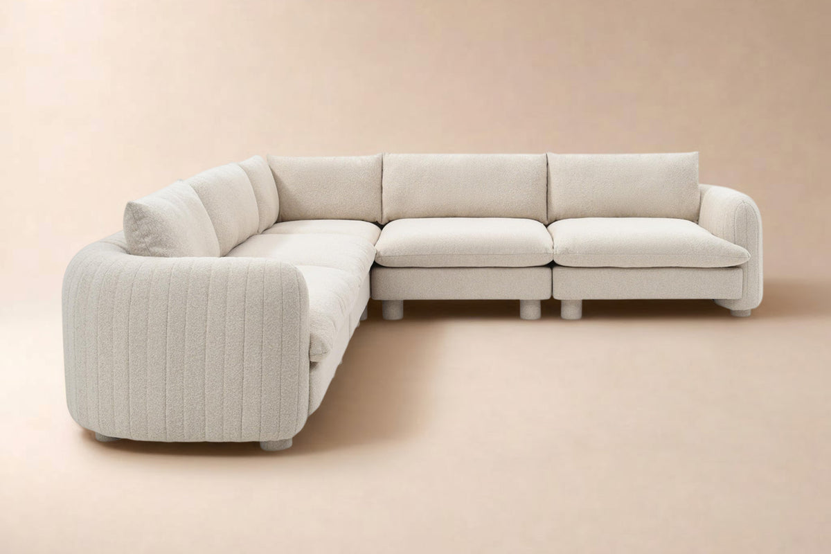 Modular Bayshore 5 seater perfect for open floor plans
