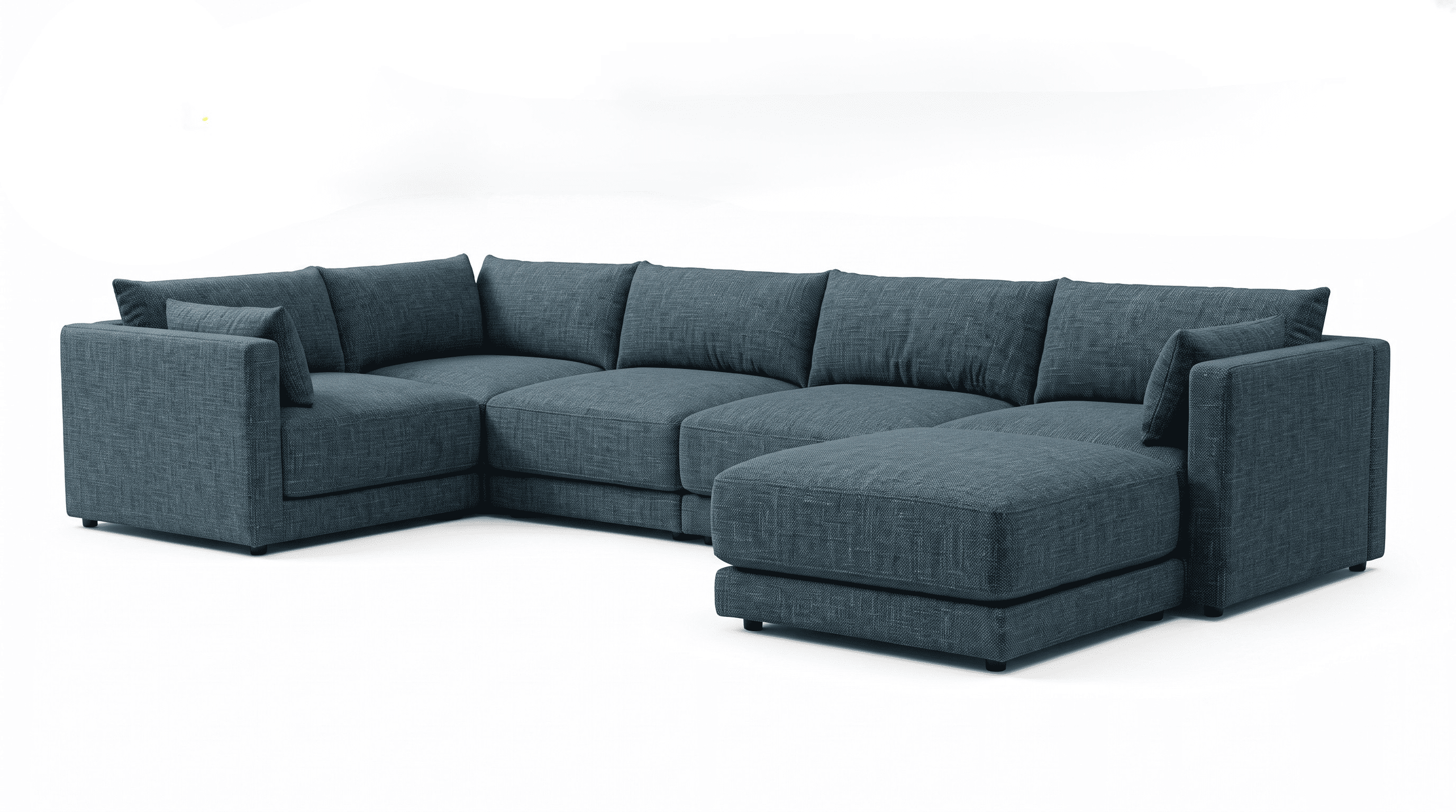 Halo 5 Seater L Shape + Ottoman
