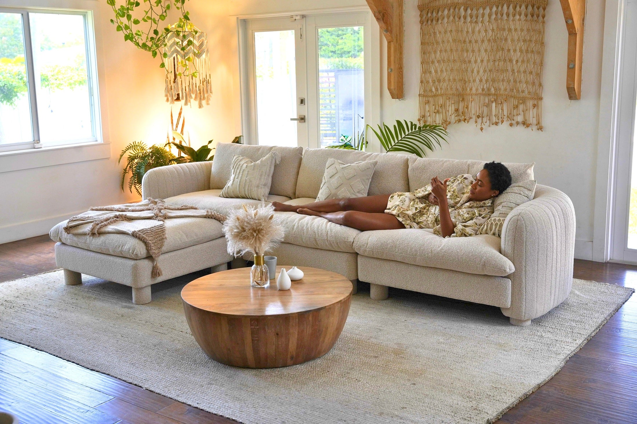 Bayshore 3 Seater Sofa + Ottoman