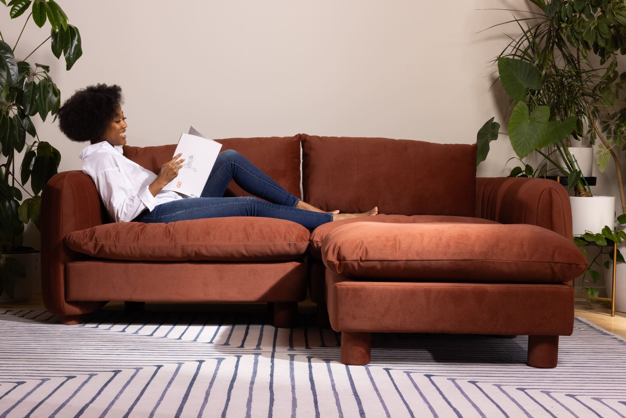 Bayshore 3 Seater Sofa + Ottoman