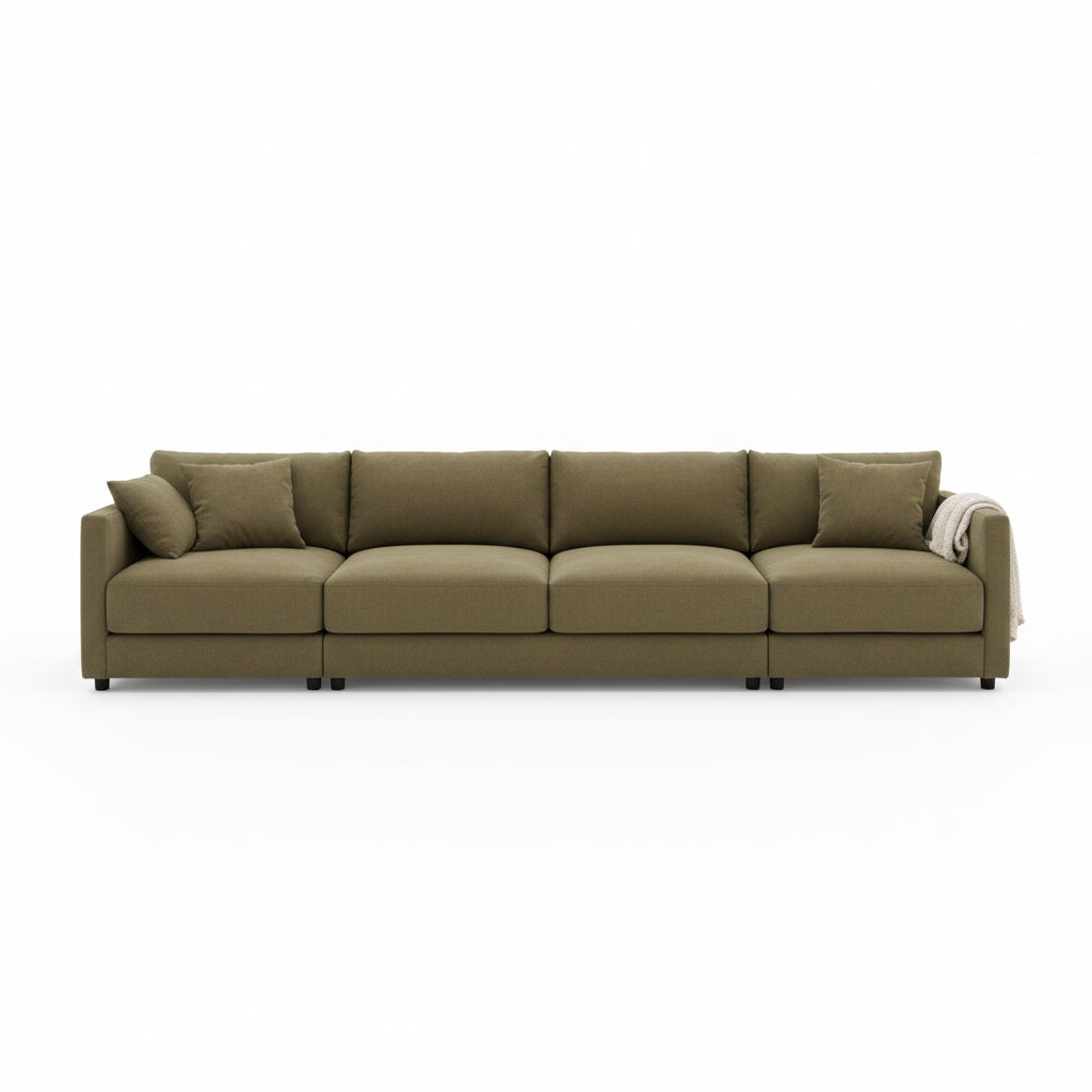 Halo 4 Seater Sofa + Ottoman