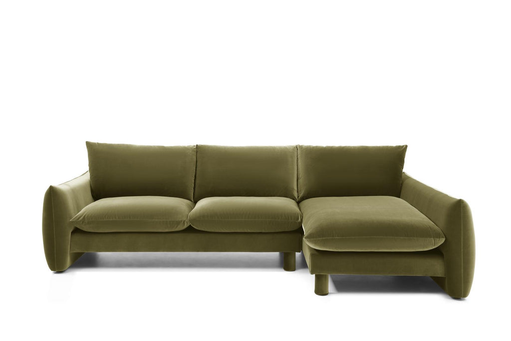 Elegant sofas in South Florida living room setup