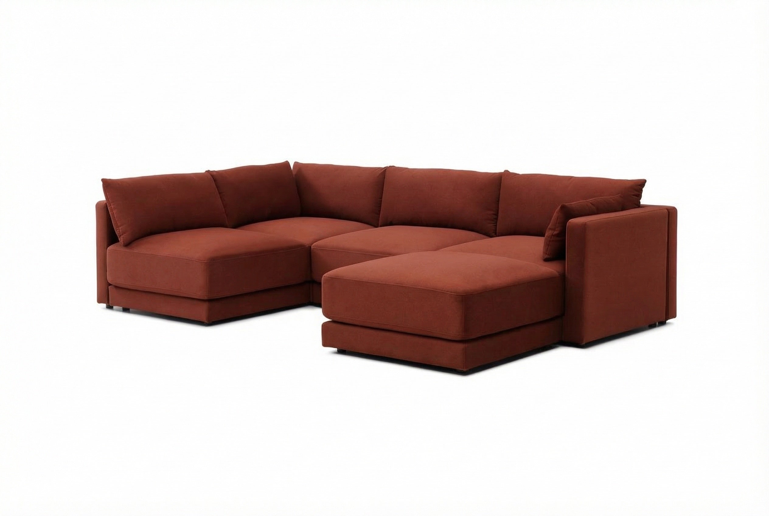 Halo 4 Seater L Shape + Ottoman