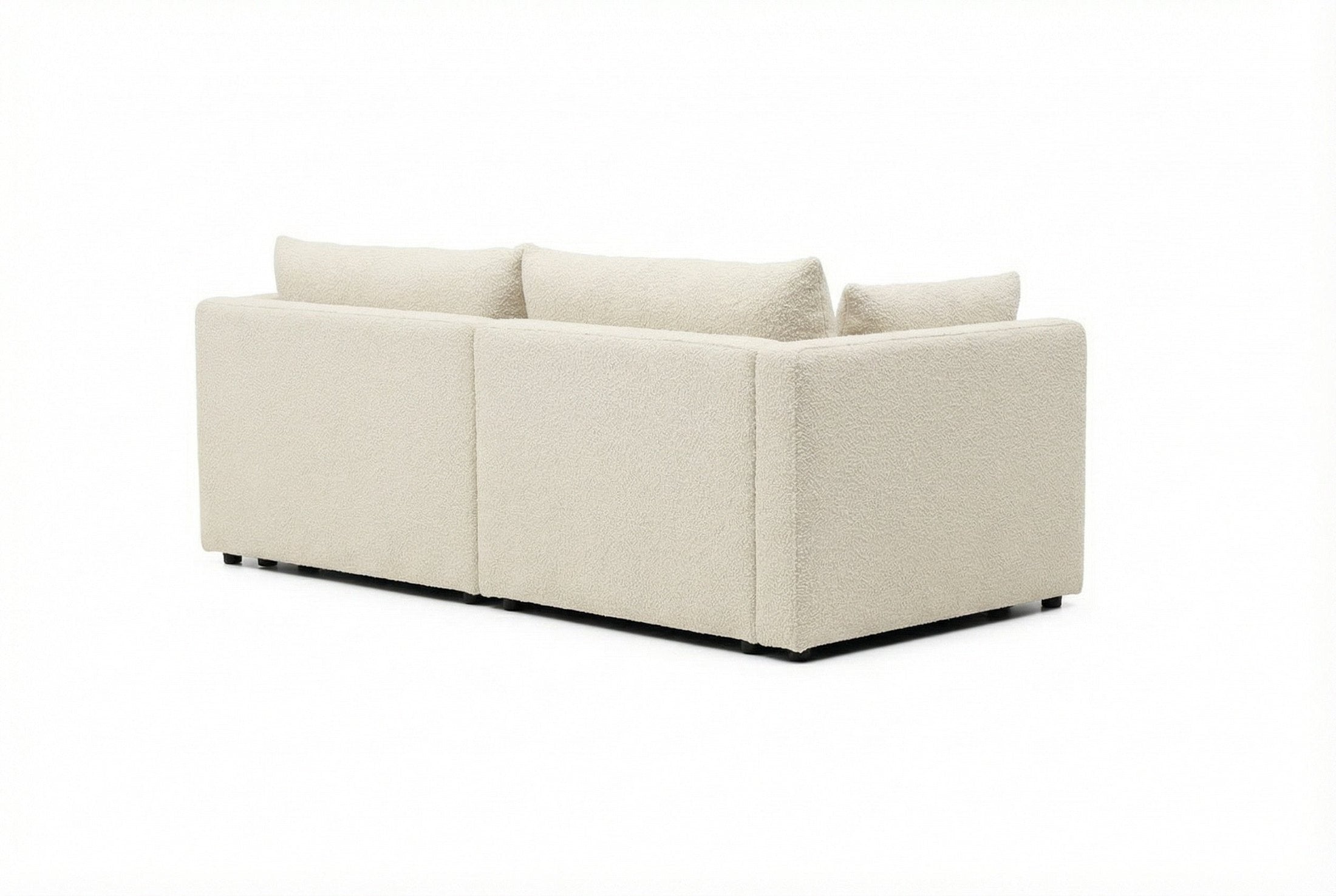 Halo 2-Seater Sofa – Compact & Stylish Modular Seating | Almond Wind