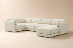 Halo 5 Seater L Shape + Ottoman