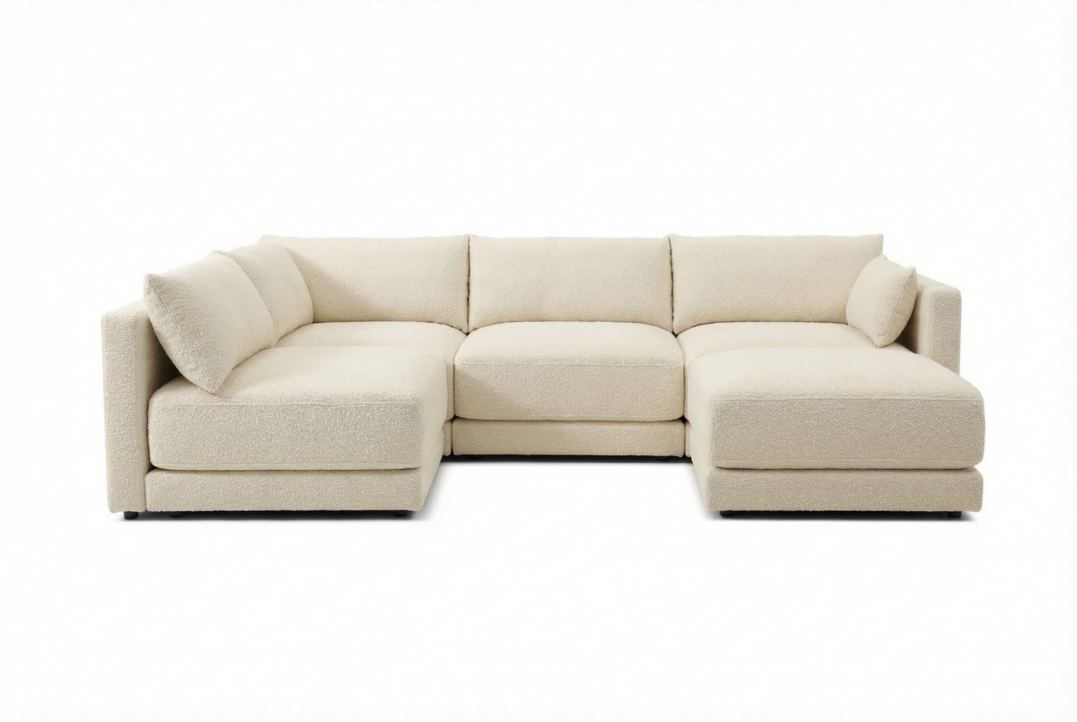 Halo 4 Seater L Shape + Ottoman