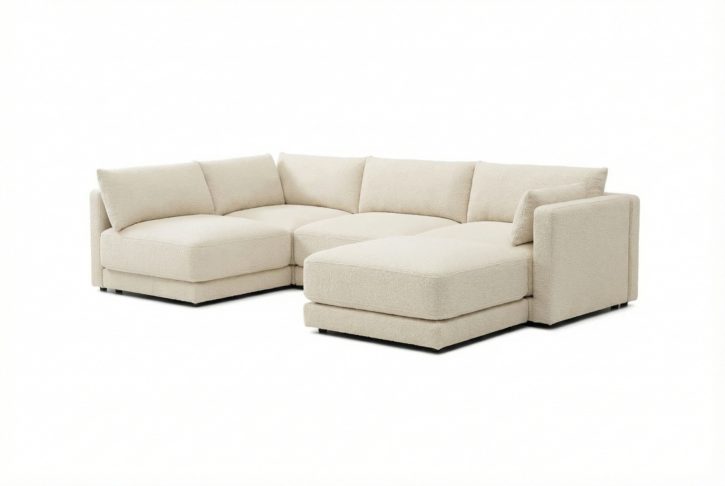 Halo 4 Seater L Shape + Ottoman