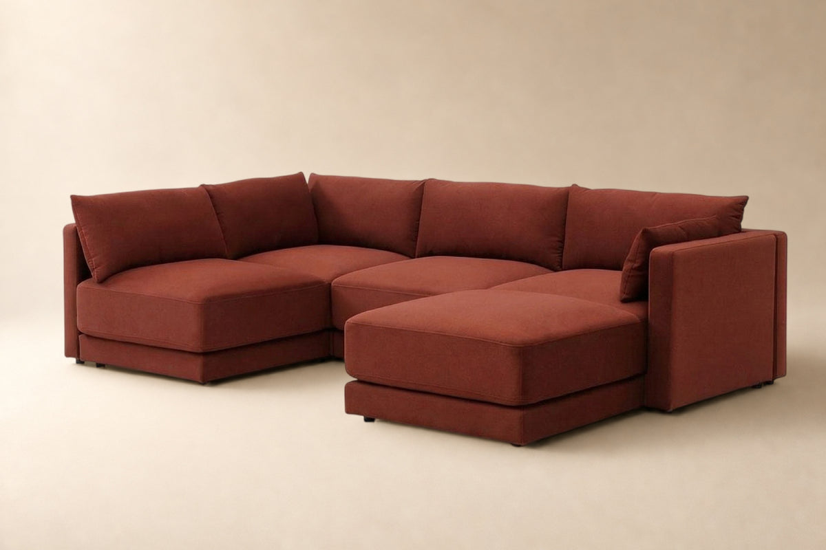 Halo 4 Seater L Shape + Ottoman
