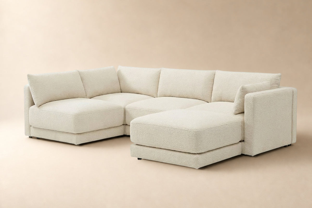 Halo 4 Seater L Shape + Ottoman