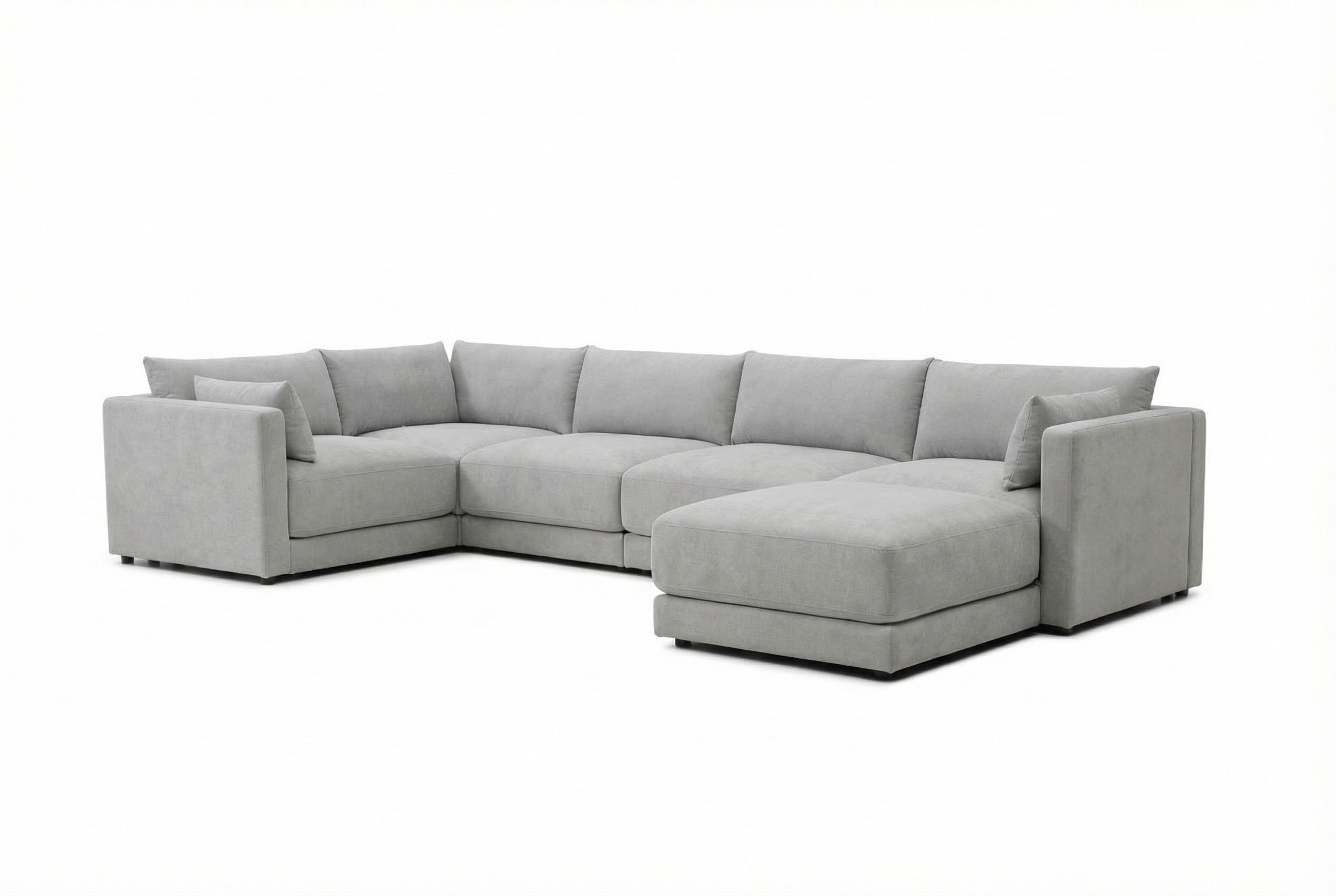 Halo 5 Seater L Shape + Ottoman