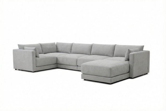 Halo 5 Seater L Shape + Ottoman
