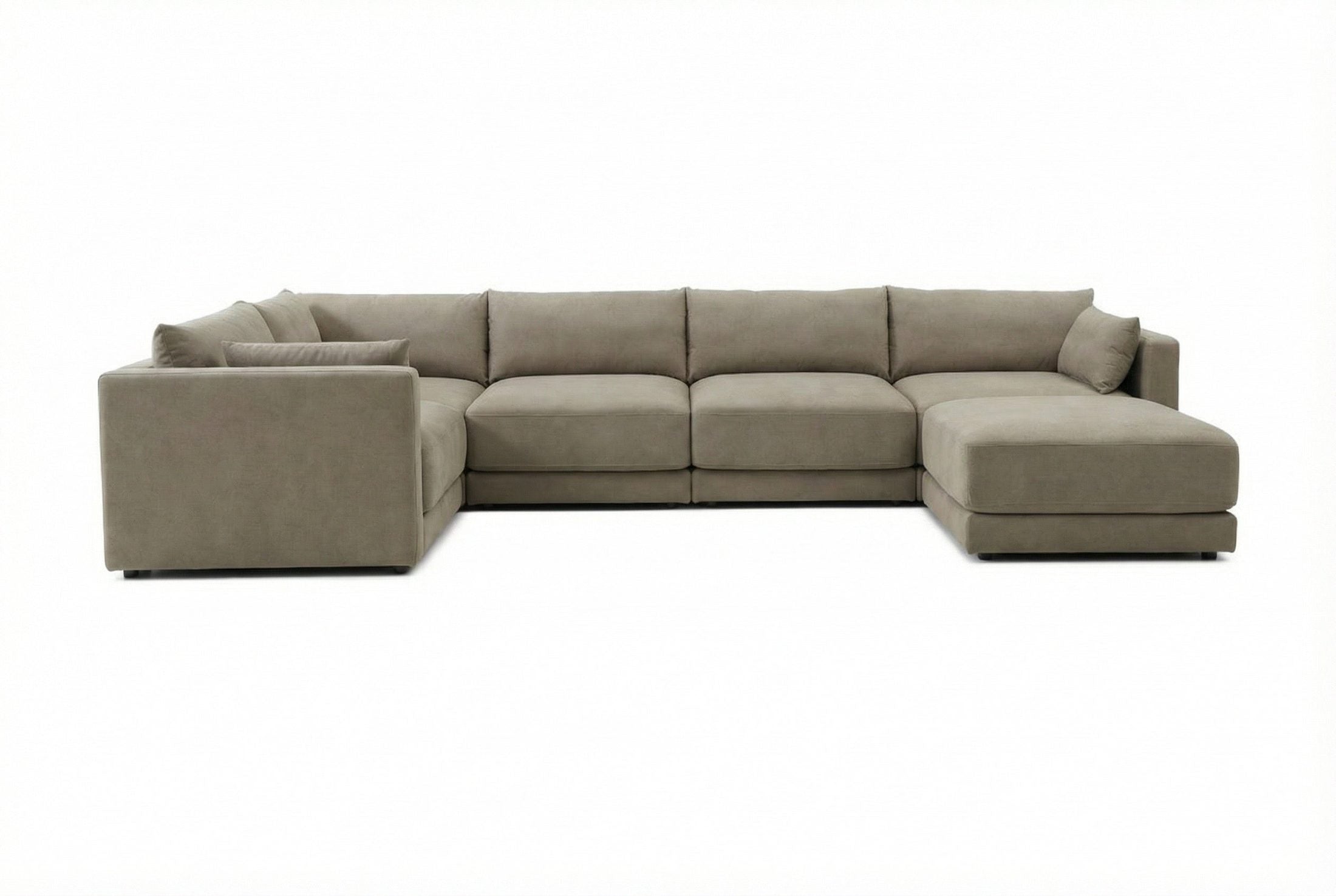 Halo 5 Seater L Shape + Ottoman