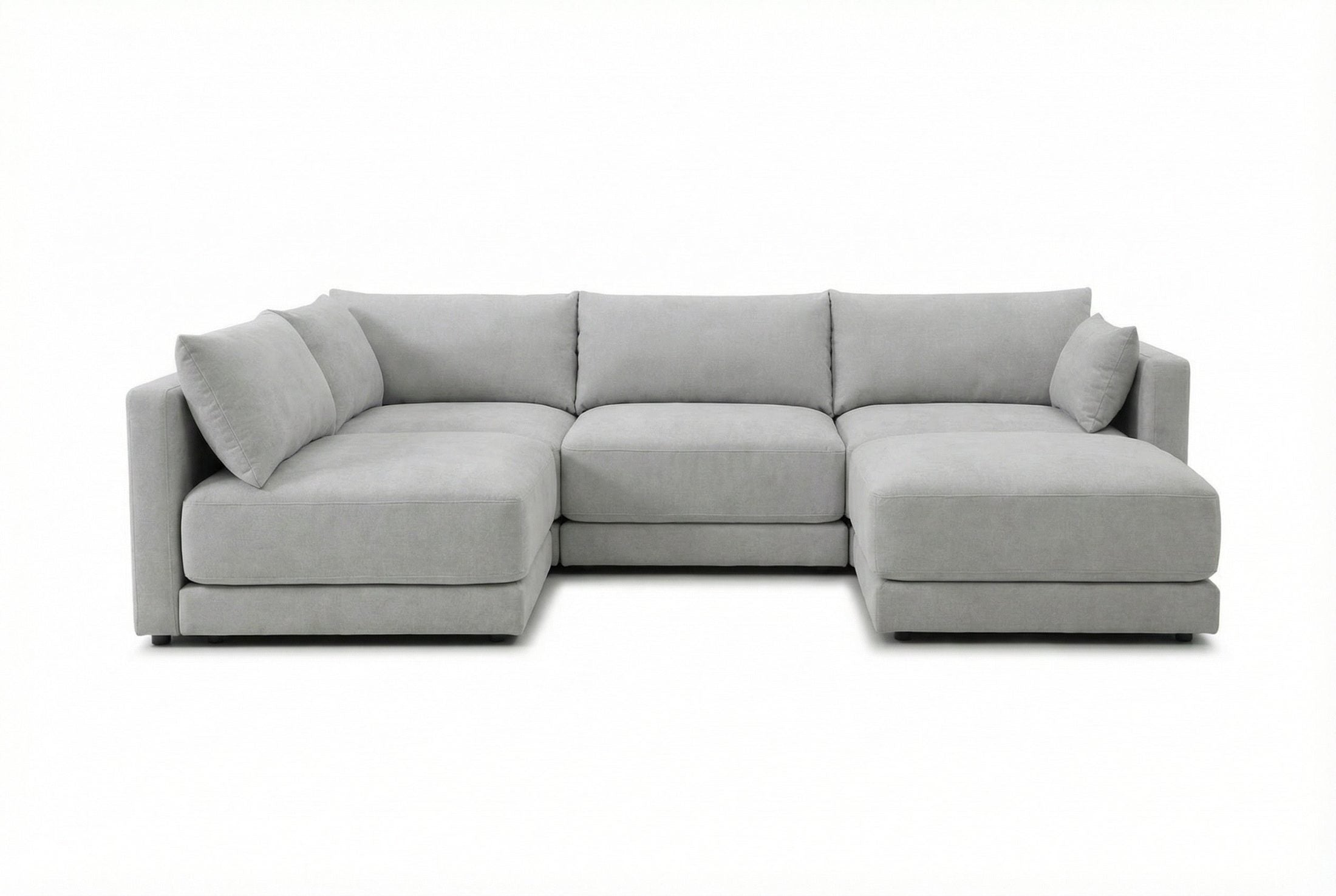 Halo 4 Seater L Shape + Ottoman