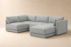 Halo 4 Seater L Shape + Ottoman