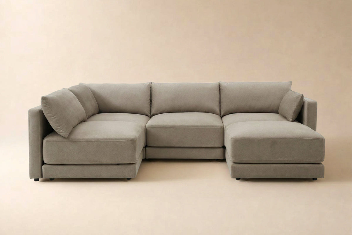 Halo 4 Seater L Shape + Ottoman
