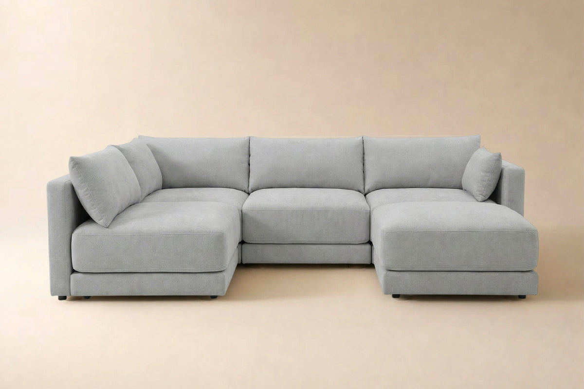 Halo 4 Seater L Shape + Ottoman