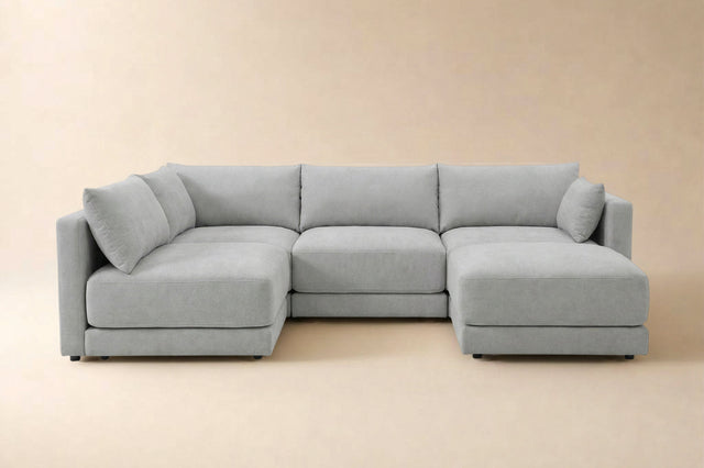 Halo 4 Seater L Shape + Ottoman