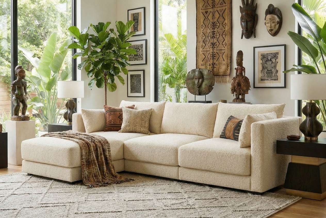 HALO ソファ Halo 2-Seater Sofa – Compact & Stylish Modular Seating | Almond Wind