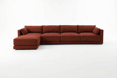 Halo 4 Seater Sofa + Ottoman