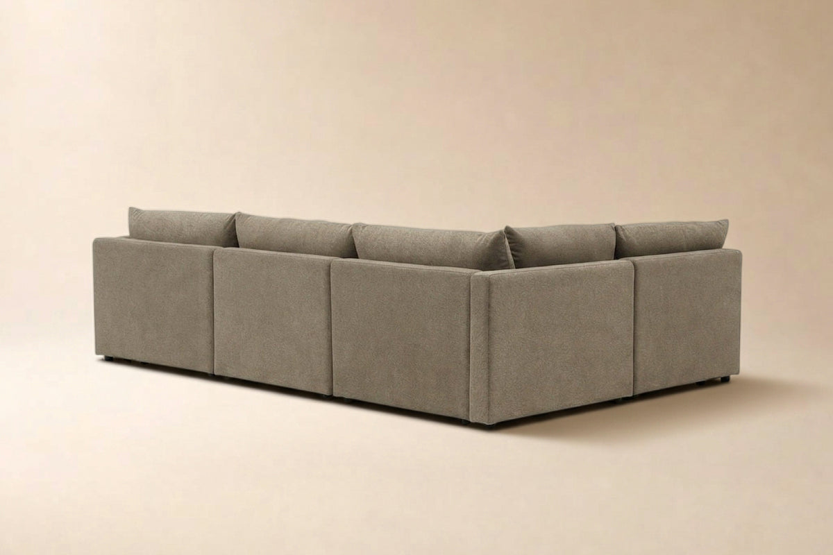 Halo 4 Seater L Shape + Ottoman